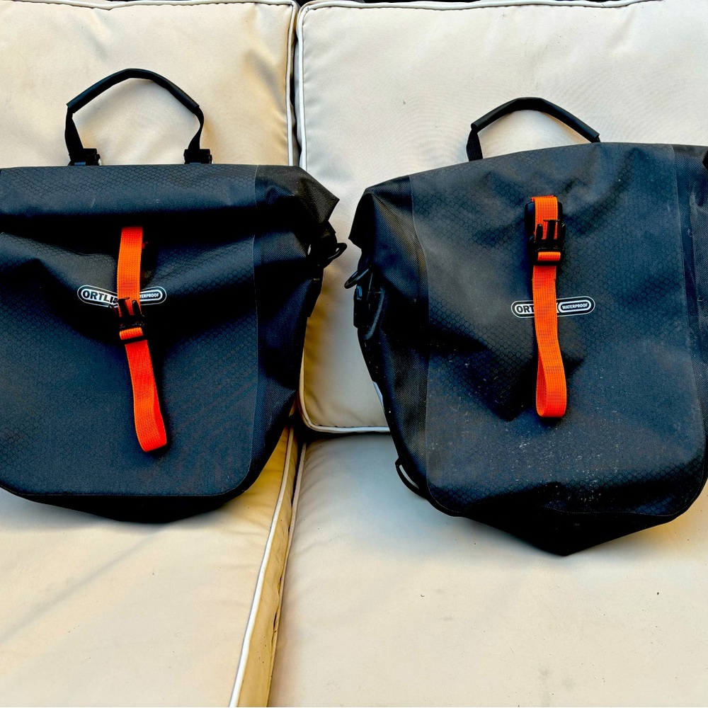 Ortlieb Waterproof Gravel Pack Panniers - like new